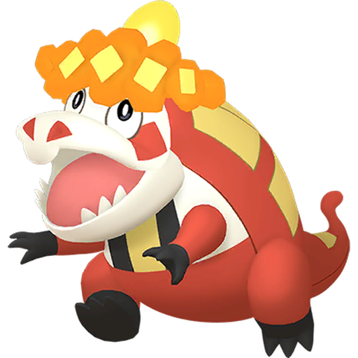 Crocalor home sprite