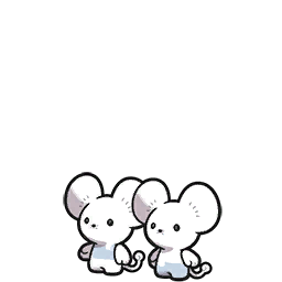 Tandemaus scarlet-violet