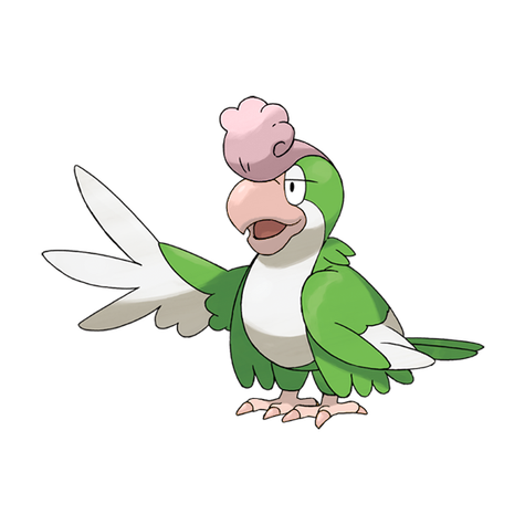 Squawkabilly Green Plumage Shiny