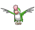 Squawkabilly Green Plumage animated shiny