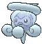 Castform Snowy animated shiny
