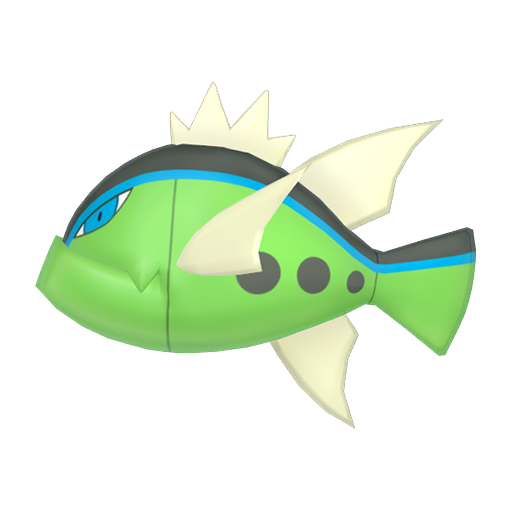 Basculin Blue Striped home shiny