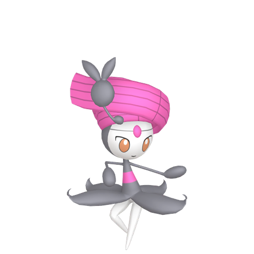 Meloetta Pirouette home shiny