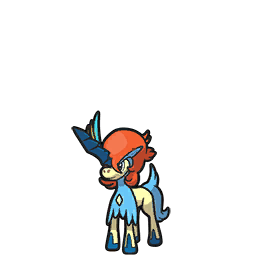 Keldeo Resolute scarlet-violet