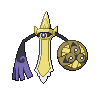 Aegislash Blade black-white