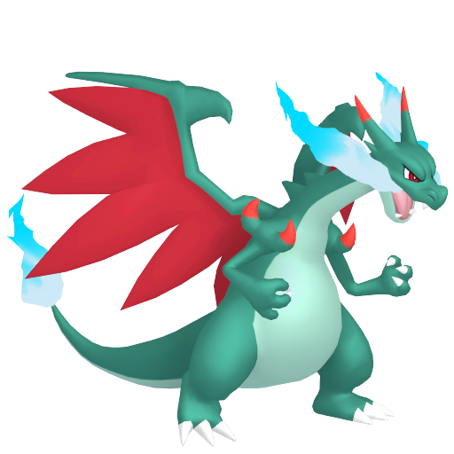 Charizard Mega X home shiny