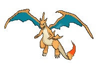 Charizard Mega Y animated