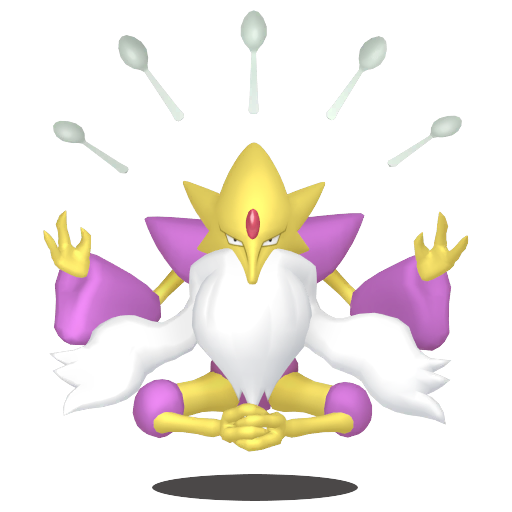 Alakazam Mega home shiny