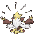 Alakazam Mega animated