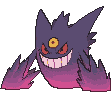 Gengar Mega animated