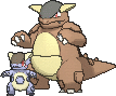 Kangaskhan Mega x-y