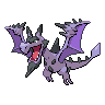 Aerodactyl Mega black-white