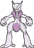 Mewtwo Mega X animated