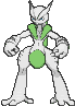Mewtwo Mega X animated shiny