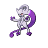 Mewtwo Mega Y black-white