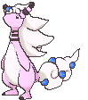 Ampharos Mega animated shiny