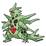 Tyranitar Mega black-white