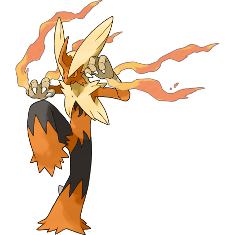 Blaziken Mega Shiny