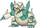 Aggron Mega animated shiny