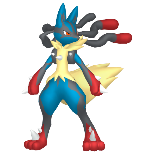 Lucario Mega home sprite