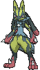 Lucario Mega animated shiny