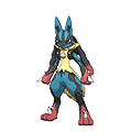 Lucario Mega omegaruby-alphasapphire