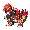 Groudon Primal black-white