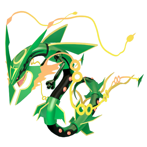 Rayquaza Mega home sprite