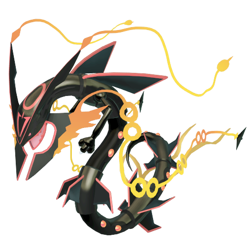 Rayquaza Mega home shiny