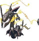 Rayquaza Mega animated shiny
