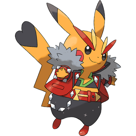 Pikachu Rock Star Shiny