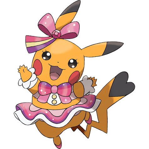 Pikachu Pop Star Shiny