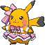 Pikachu Pop Star animated shiny