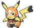 Pikachu Libre animated