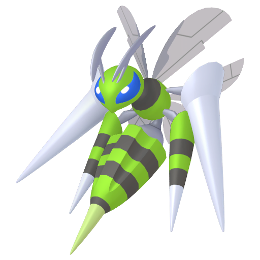 Beedrill Mega home shiny