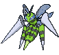 Beedrill Mega animated shiny