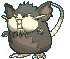 Raticate Alola animated