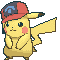 Pikachu Sinnoh Cap animated