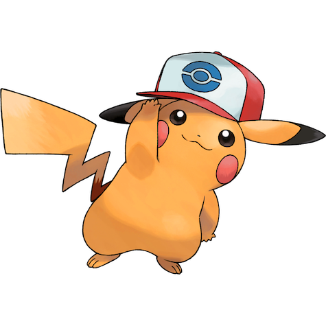 Pikachu Unova Cap Shiny