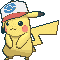 Pikachu Unova Cap animated