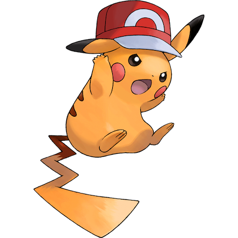 Pikachu Kalos Cap Shiny