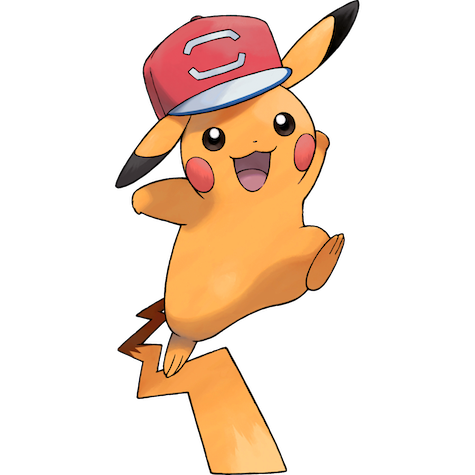 Pikachu Alola Cap Shiny