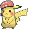 Pikachu Alola Cap animated