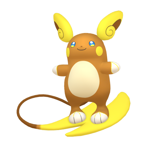 Raichu Alola home sprite