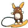 Raichu Alola animated shiny