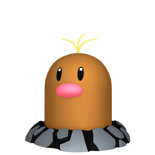 Diglett Alola home sprite