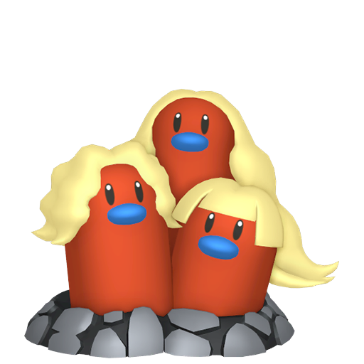 Dugtrio Alola home shiny