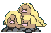 Dugtrio Alola animated