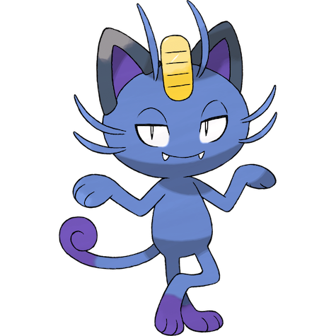 Meowth Alola Shiny