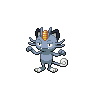 Meowth Alola black-white